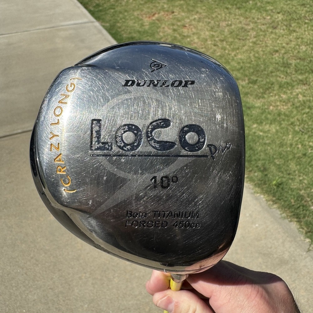 Dunlop Loco Pro Crazy Long 10° Beta Titanium 450CC Harrison Striper MID-FIRM